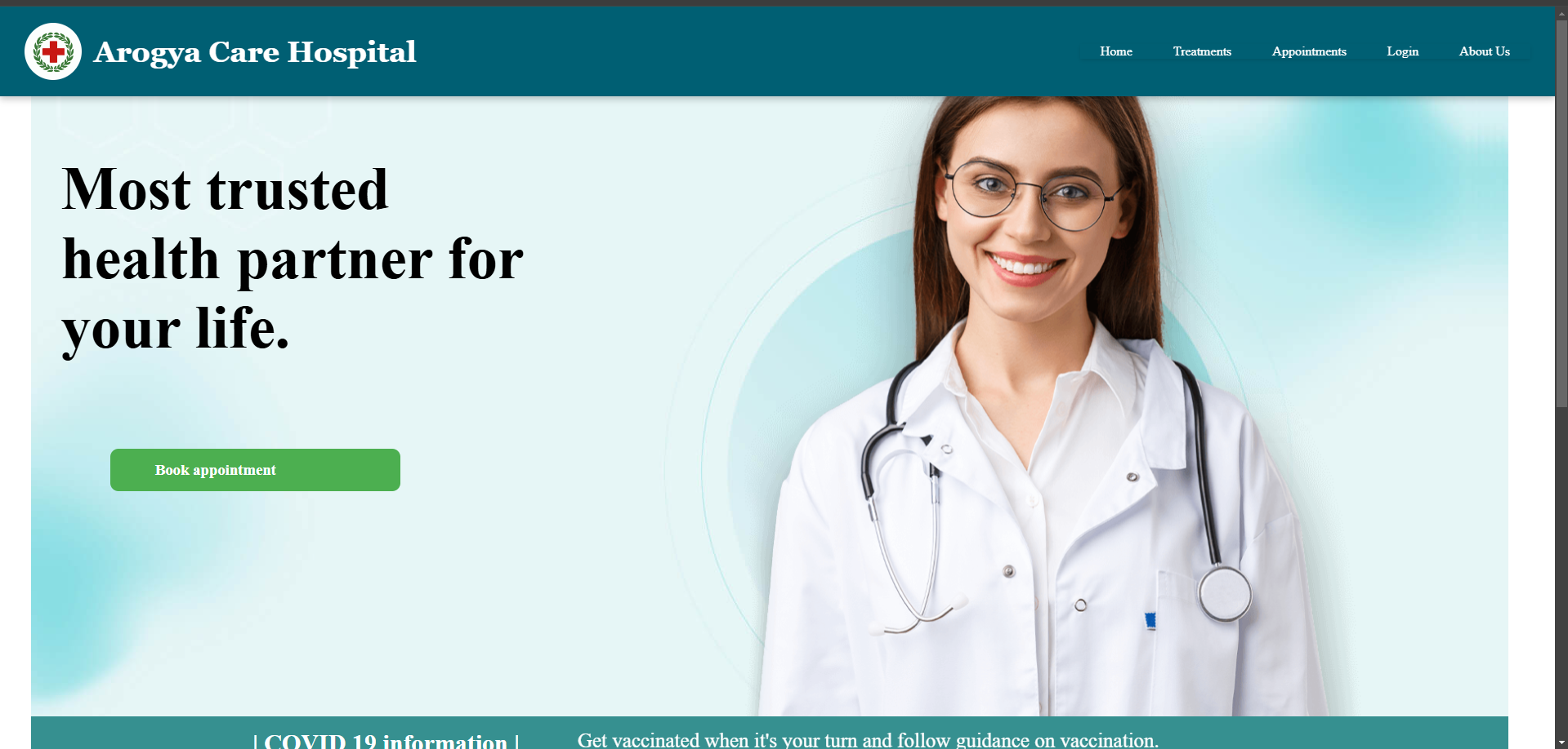 ArogyaCare – Hospital System