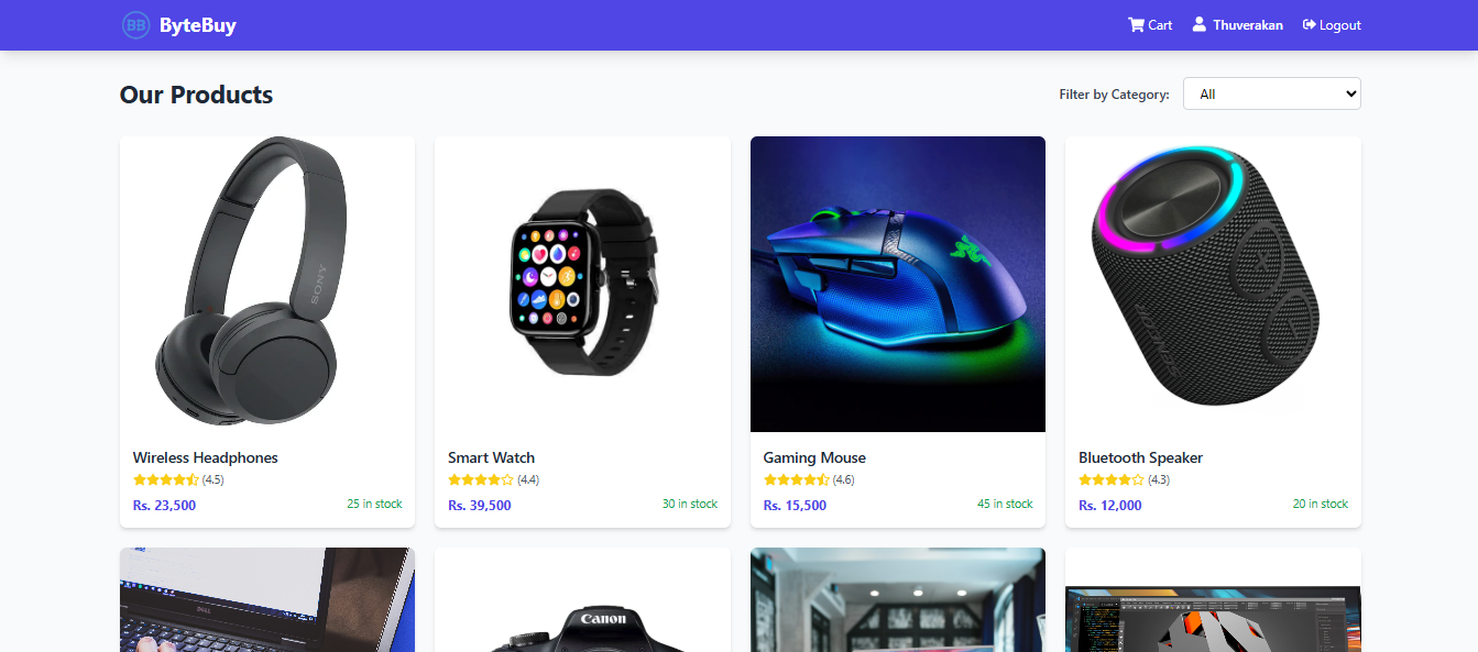 byteby.lk – E-Commerce Platform
